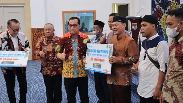 Wali Kota Launching KUR MARASE dan Resmikan Sentra Batik Durian