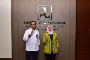Percepatan Pembangunan di Mura, Bupati Hj. Ratna Machmud Jemput Bola ke Kementerian PUPR