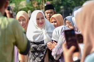 Bupati Ratna Machmud Menghadiri dan Mengukuhkan Pengajian Musi Rawas Mantab