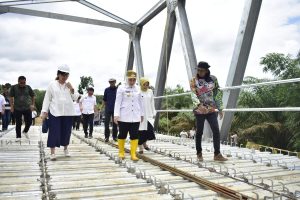Bupati Mura Tinjau Pembangunan Infrastruktur Di 4 Kecamatan 