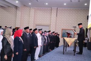 Yulita Anggraini Dampingi Wakil Wali Kota Lantik Sejumlah Pejabat Pemkot Lubuklinggau 