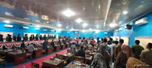 Bupati Empat Lawang DR.H.Joncik Muhammad, S,Si.,SH.,MM.MH Sampaikan RKUA dan RPPAS Pada Paripurna DPRD 