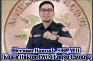 Tindak Lanjuti Laporan Salah Satu Wartawan, Kuasa Hukum IWO-I Angkat Bicara