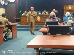 Pj Bupati Empat Lawang Undang Awak Media Jalin Silaturahmi