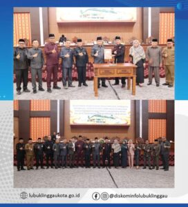 Waka II DPRD Lubuk Linggau Pimpin Paripurna Pembahasan Raperda Usulan Menjadi Perda