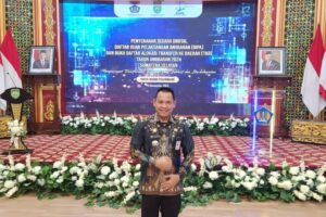 PJ Empat Lawang Fauzan Khoiri Denin, AP., M.M, menghadiri penyerahan DIPA