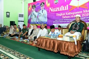 Bupati Mura Hadiri Peringatan Nuzulul Qur’an 1445 H di Tugumulyo 