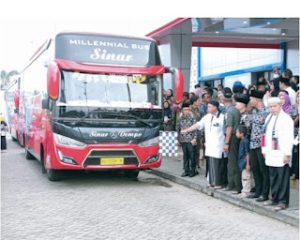 Penjabat Bupati Melepas Keberangkatan 55 Jemaah Haji Asal Kabupaten Empat Lawang 