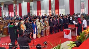 DPRD Empat Lawang Paripurna Pelantikan Anggota Terpilih, Fraksi PAN Mendominasi