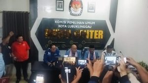 KPU Lubuk Linggau Terima Berkas Pencalonan YOKteRUS 
