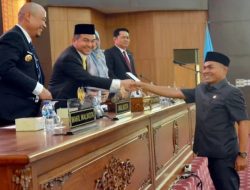DPRD Kota Lubuk Linggau Paripurna Pemandangan Umum Fraksi-fraksi 