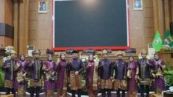 Gubernur, Bupati dan Pimpinan DPRD Paripurna Hari Jadi Kabupaten Musi Rawas ke-83